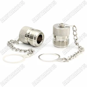10 piezas Cubierta protectora Tapa antipolvo para conector adaptador de radio N macho - Imagen 1 de 3