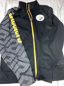 Majestic - Thermabase - Pittsburgh Steelers - Full Zip Jacket - Mens *Flaws*