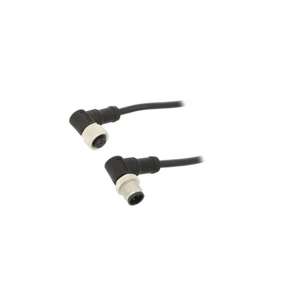 M12A04MR-12AFR-SD001 Kabel: für Sensoren/Automaten PIN: 4 M12-M12 1m Stecker 250 - Image 1 of 1