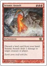 Seismic Assault MTG 8th Edition Uncommon EDH