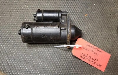 BOSCH USED STARTER 0001154007 OPEL KADETT 1962-65  - Image 1 of 2