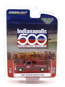 1:64 Greenlight *INDIANAPOLIS 500* 1987 Dodge Ram D-250 Safety Truck *NIP* - Picture 1 of 1