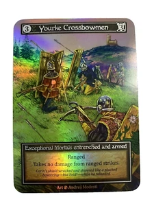 Sorcery Contested Realms - Beta - Yourke Crossbowmen  Foil NM/M - Picture 1 of 1
