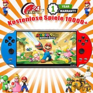 X7 8GB Handheld Spielkonsole MP4 7" Video Game Consoles - Picture 1 of 20