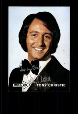 Tony Christie Autogrammkarte  ## BC 150406 - Bild 1 von 2