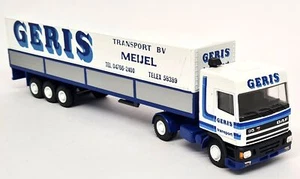 Lion Toys 1/50 - DAF 95 Semi Lorry Covered Trailer 'Geris' Diecast Model Truck - Picture 1 of 7