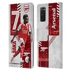 Official Arsenal Fc 2022/23 First Team Leather Book Case For Samsung Phones 1