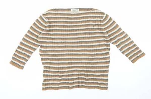 Cherokee Womens Boat Neck Cotton Blend Jumper Size 14 - Picture 1 of 12