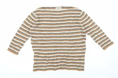 Suéter de algodón multicolor para mujer Cherokee talla 14 Foto 1 de 4