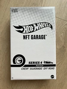 Hot Wheels NFTG Garage Series 4 Chevy Silverado Off Road SEALED - Picture 1 of 4