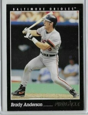 1993 Pinnacle #70 Brady Anderson Baltimore Orioles - Image 1 of 2