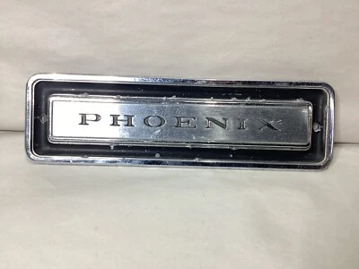Dodge Phoenix Plymouth Fury 1969 1970 insignia emblema cromado Foto 1 de 4