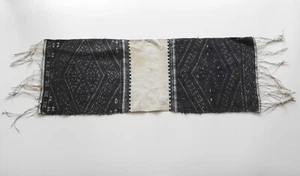 Antique Chinese Hmong Miao Minority Handwoven Headscarf / TP245 - Picture 1 of 9