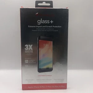 Apple iphone 8 plus / 7plus /6 plus Invisible Shield Glass Screen Protector - Picture 1 of 2
