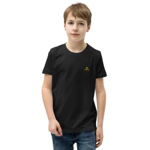 Youth Short Sleeve T-Shirt AA1 CLOTHING - Picture 1 of 9