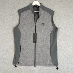 Brandneu Greyson Herren Größe Medium meliert grau Mammutbaum Lux Weste Jacke - Bild 1 von 9