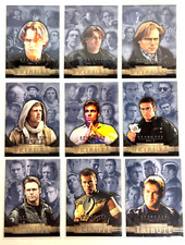 2003 Stargate SG 1 Season 5 Dr. Daniel Jackson Tribute Complete Card Set D1-D9