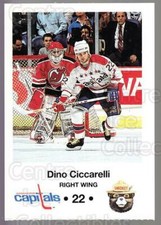 1990-91 Washington Capitals Smokey #4 Dino Ciccarelli