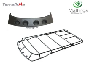 TERRAFIRMA ROOF RACK + SPOILER TF972 FITS DISCOVERY 3/4 04-16 - Picture 1 of 3