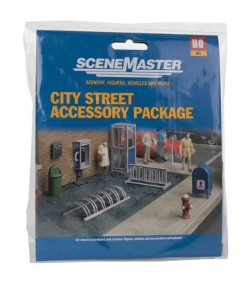 Walthers (HO) 949-4121 City Street Accessory Package - NIB - Image 1 of 2