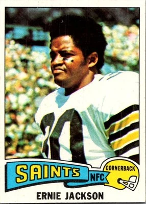 1975 Topps #323 Ernie Jackson - Image 1 of 2