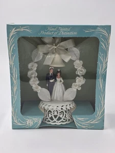 NEW Vintage 1950s Bride and Groom Wedding Cake Topper Soldier Pfeil & Holing NOS - Picture 1 of 14