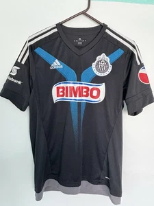 Adidas Chivas de Guadalajara 14/15 Fútbol Visitante Kit Jersey Negro Mediano - Imagen 1 de 22