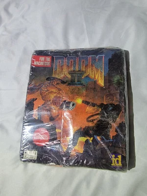 Doom II 2 ID Software MAC Big Box Game 1994 Factory Sealed - Image 1 of 4