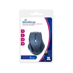 MediaRange MROS203 mouse Office Right-hand RF Wireless Optical 1600 DPI - MRO... - Picture 1 of 1