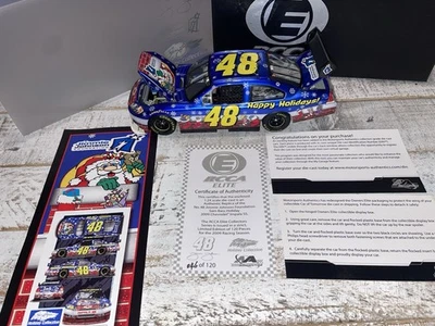 RARE! Jimmie Johnson #48 2009 Sam Bass Holiday Monte Carlo SS Elite - Image 1 of 4