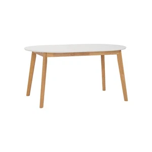 Modern Furniture WERNER Extendable Dining Table 150-195cm - Natural & White - Picture 1 of 1