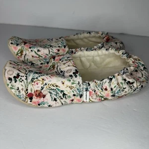 Clamfeet Annecy Bio-Baumwolle gefüttert weiche Sohlen Hausschuhe Paket 2 Größe 7-7,5 - Bild 1 von 16