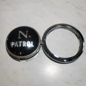 Nissan Patrol G60 Emblem Badge Horn Button Steering Wheel Pad USED Original OEM - Picture 1 of 12