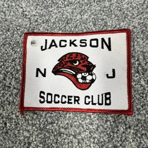 Vintage Jackson New Jersey Logo Patch Soccer Club Jersey - Picture 1 of 4