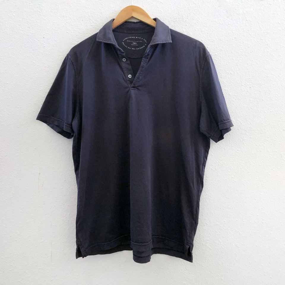 FEDELI Organic Short Sleeves Polo Shirt Size 52 - Image 1 of 4