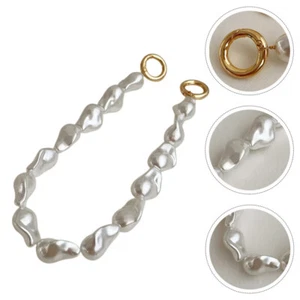 2 PCS Mobile Phone Lanyard Jewelry Woman Chain Bag Handle Purse Strap - Zdjęcie 1 z 11