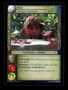 LOTR TCG Fellowship of the Ring Foil 1R310 Sam, Fiel Compañero - Imagen 1 de 2