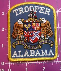 Alabama Trooper policía-pequeño parche - Imagen 1 de 2