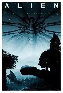 Alien Covenant Facehugger Interpretive Artwork Prometheus Spaceship Aliens Art  - Picture 1 of 1