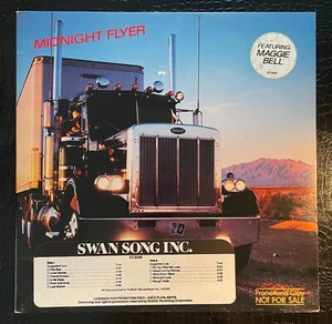 MIDNIGHT FLYER Featuring MAGGIE BELL Mick Ralphs Swan Song SS 8509 Promo NM/NM - Picture 1 of 13