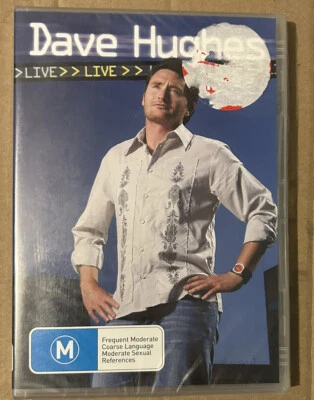 Dave Hughes Live DVD Hughes Region 0 Australian Stand Up Comedy New Sealed OOP - Image 1 of 2
