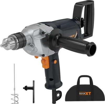 MAXXT 1/2" Spade Handle Mud Mixer Drill Heavy Duty For Plaster Mortar Paint - Image 1 of 4
