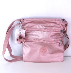 Kipling Icy Rose Metallic Handbag Bag - Picture 1 of 8