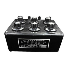 Newest ZX21 Precision Variable Decade Resistor Resistance Box 0.1R to 99.9999KR - Picture 1 of 4