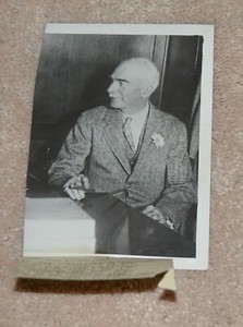 ORIGINAL FOUNDER GENERAL MOTORS PHOTO CHARLES MOTT FLINT MICHIGAN VINTAGE RARE