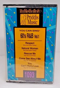 60's R&B Vol. 1 #1093 Priddis Music You Can Sing KARAOKE NEW SEALED - Picture 1 of 4