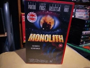 Monolith ex rental big box, bill Paxton, John hurt vhs, Widescreen . - Imagen 1 de 4