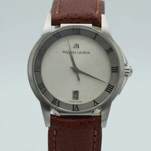 Maurice Lacroix Miros Quartz 69743 Steel Nice Condition Vintage RAR ML139 - Picture 1 of 10