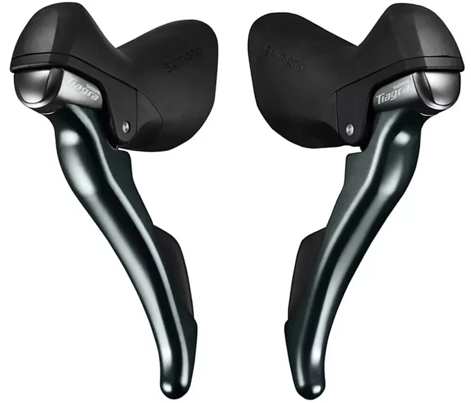 Shimano Tiagra ST-4700 10 Speed Double STI Shifters OE - Image 1 of 4