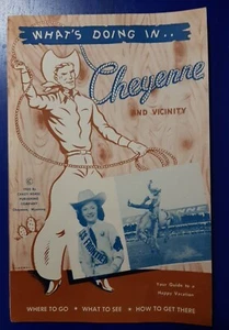 Cheyenne Wyoming 1952 Vacation Guide  - Bild 1 von 9